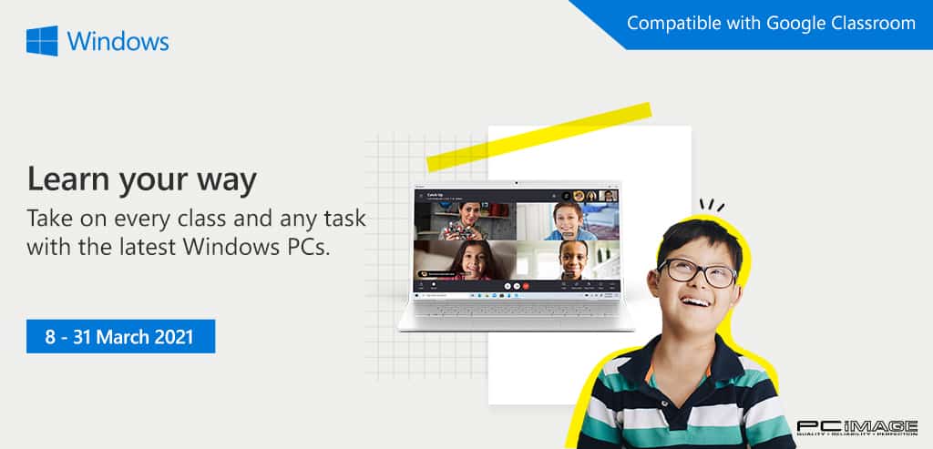 Choose the right Modern PC for your online studies @ PC Image