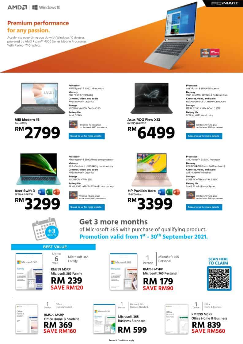 Power Your Study with a Modern PC powered by AMD today - PC Image