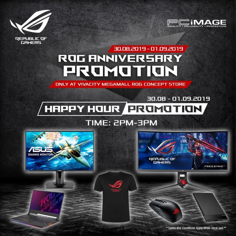 ROG Anniversary Promotion - Happy Hour
